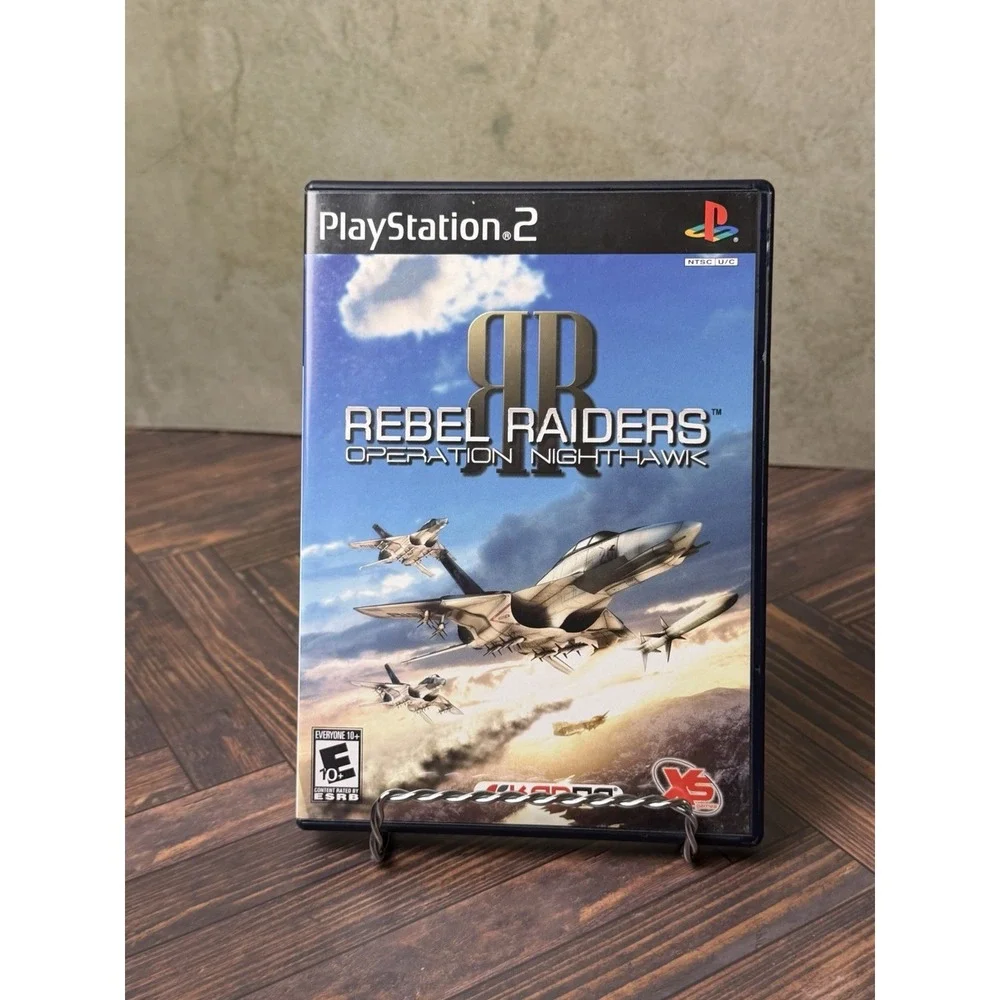 Rebel Raiders Operation Nighthawk - Playstation 2 PS2 + Manual